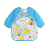 Cute Baby Bibs Waterproof Long Sleeve Apron Children Feeding Smock  Bib Burp Clothes Soft  Eat Toddler Baberos Bavoir Clothing