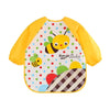 Cute Baby Bibs Waterproof Long Sleeve Apron Children Feeding Smock  Bib Burp Clothes Soft  Eat Toddler Baberos Bavoir Clothing