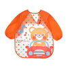 Cute Baby Bibs Waterproof Long Sleeve Apron Children Feeding Smock  Bib Burp Clothes Soft  Eat Toddler Baberos Bavoir Clothing