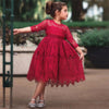 Little Girl Ceremonies Dress Baby Children's Clothing Tutu Kids Dresses for Girls Clothes Wedding Party Gown Vestidos Robe Fille