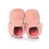 2019 PU Suede Leather Newborn Baby Moccasins Shoes Soft Soled Non-slip Crib First Walker