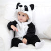 2019 Infant Romper Baby Boys Girls Jumpsuit New born Bebe Clothing Hooded Toddler Baby Clothes Cute Panda Romper Baby Costumes