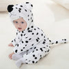 2019 Infant Romper Baby Boys Girls Jumpsuit New born Bebe Clothing Hooded Toddler Baby Clothes Cute Panda Romper Baby Costumes