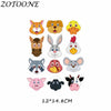 ZOTOONE DIY Heat Transfer Patches for Clothing Applique Baby Clothes Decoration Cute Cartoon Animal Combination Iron on Patches